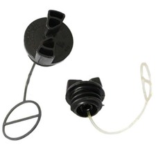 2 Pcs Fuel Oil Lids Tank Cover