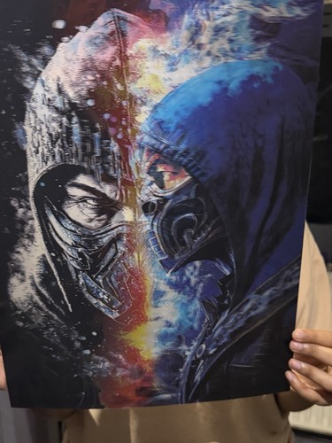 Lenticular mortal kombat - lenticular,