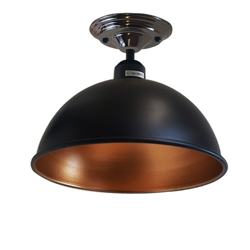 Semi flush ceiling light black - semi,