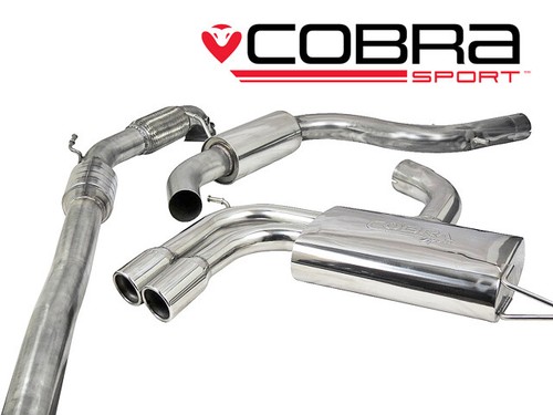 Cobra exhaust resonated - 3",