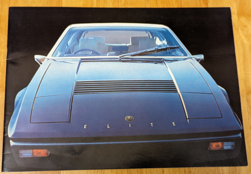 1974 lotus elite - lotus,