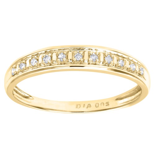 9ct yellow gold diamond - 9ct,