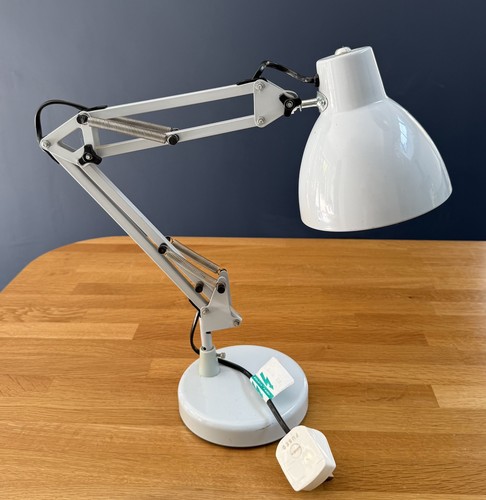 White anglepoise lamp - anglepoise, in
