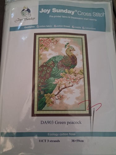 Joy sunday green peacock 11ct - joy,