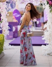 ZARA NEW SS25 PRINTED MIDI