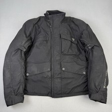 Dainese Jacket Mens Size 50 Black Gore-Tex Motorcycle Biker Armoured Protection