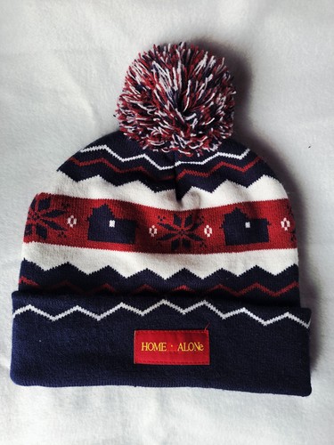 Home alone knit beanie - home,