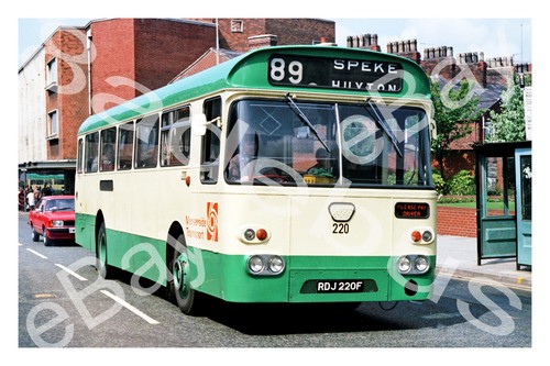 Bus photograph merseyside pte - photograph,