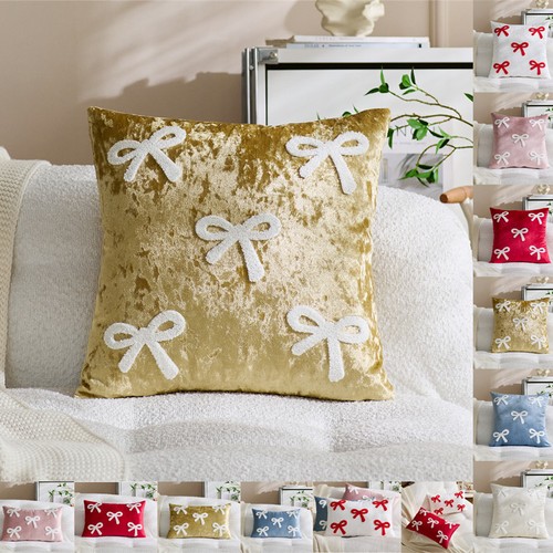 New embroidered bow - new, velvet