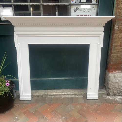 Vintage fireplace mantel - fireplace,