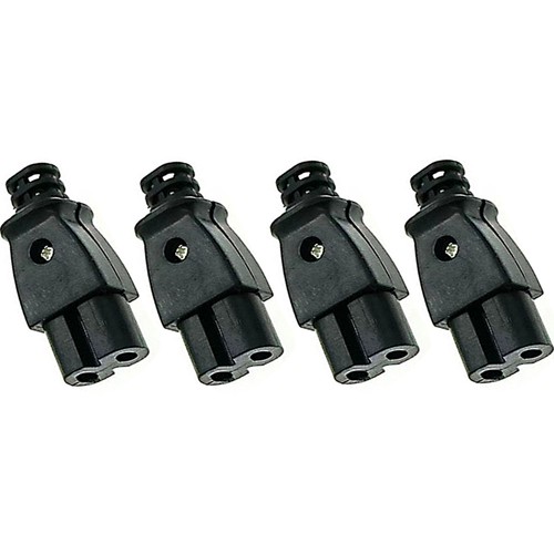4pcs rewireable female plug - rewireable,