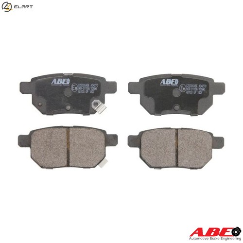 Brake pad set disc - pad,