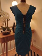 Ted baker Tunic dress size 10 (2) Blue Cotton Evening Party Occasion Wedding