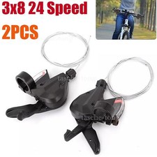 For Shimano Altus SL-M310 3/8 3X8 Speed Trigger Shifter Dual Lever Shifters L+ R