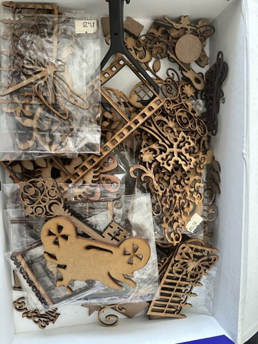 Wooden laser die cuts - laser,