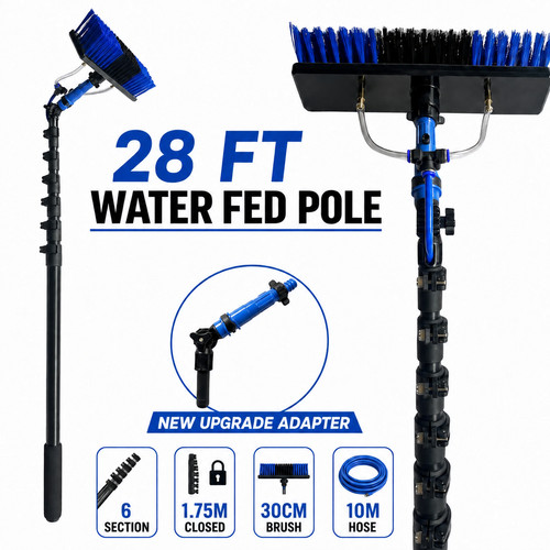 28ft water fed pole window - 28ft,