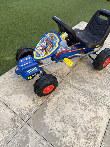 Paw patrol blue pedal kart - paw,