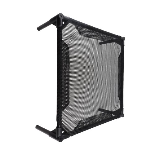 Elevated dog bed - dog, metal