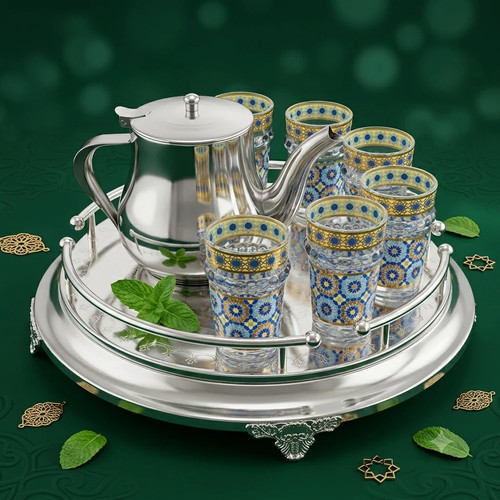 Moroccan mini tea set - mini,
