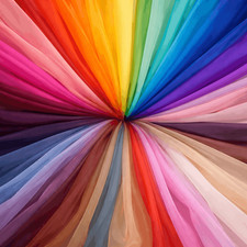 Cationic Chiffon Fabric Two