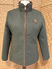 Holland Cooper Quilted Jacket Size L BNWOT Olive NEW G22