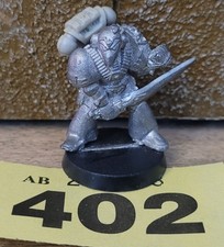 WH40K Rogue Trader Metal Space Marine Lieutenant Commander, Power Sword. 0145/11