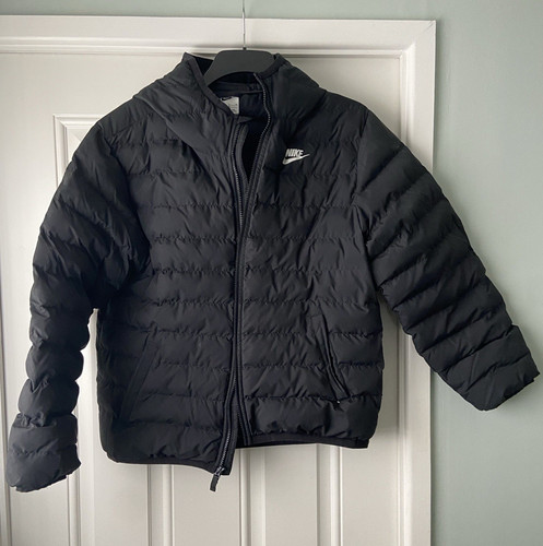 Nike boys black quilted puffer - boys,
