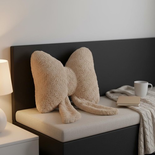 Long bow pillow - long,
