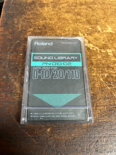 Roland sound library d10 - sound, pn-d10-02