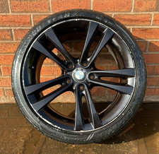 BMW F30 F32 F33 F34 F36 Alloy Wheel LA Double Spoke 397 Black 18" 6796247 #928