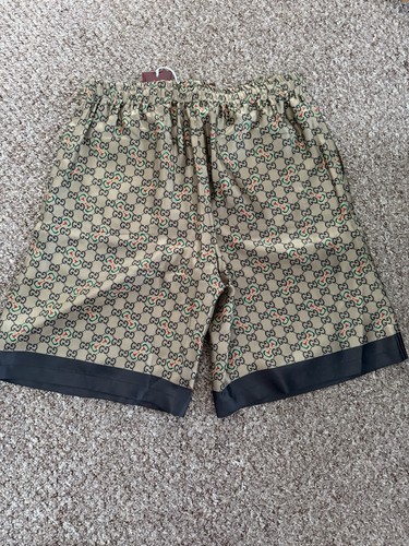 Gucci silk brown - gucci, short