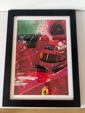 A3 Framed Print - F1 Ferrari