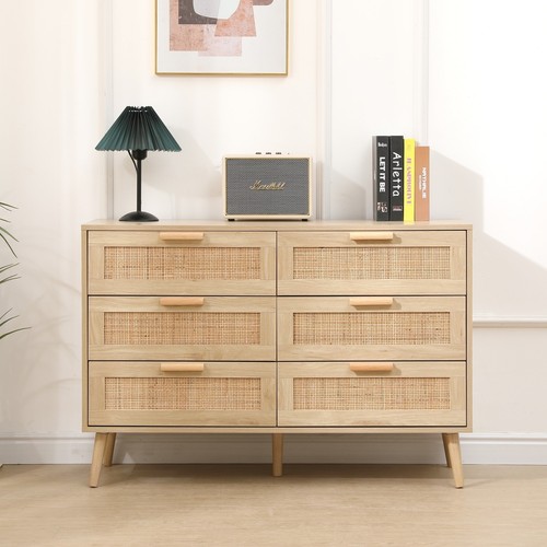 Wooden drawers ratten wide - 6,