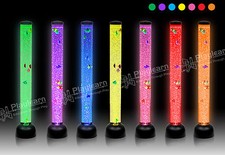 Large 105cm Bubble Tube LED Colour Changing Sensory Floor Light-Superior Quality