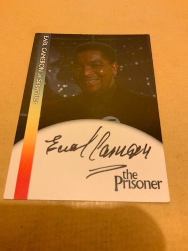 Earl cameron ec2 autograph - earl,