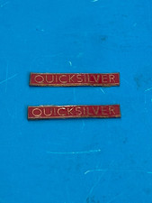 USED STEAM LOCO NAME PLATES For BR LNER GRESLEY CLASS A4 2510 60015 QUICKSILVER