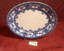 Keeling & Co Late Mayers Watford Pattern Blue Transfer Print 10" Oval Platter