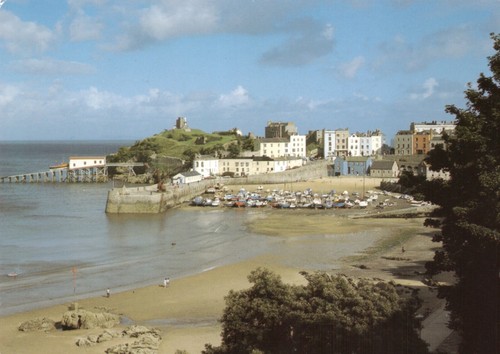 Postcard tenby pembrokeshire - postcard,
