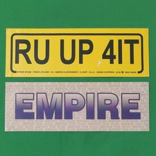 Empire Rave Flyer X2, Old