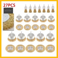 27 Pcs Wire Brush Set Rotary