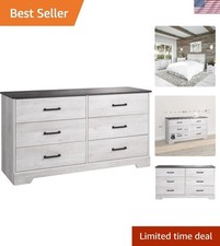 Rustic Ridge 6-Drawer Double