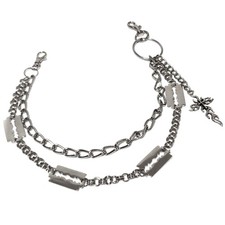 Punk Pants Chain Cross