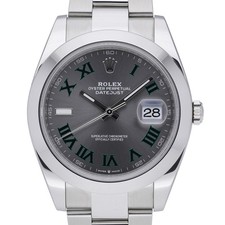 Rolex Datejust 41 126300 with 41mm Oystersteel case and Slate dial. Excellent...