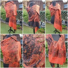 Quality Cashmere and Silk Pashmina/Shawl. 70% Cashmere & 30% Silk