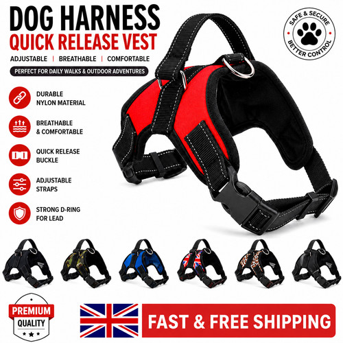Dog harness pull for - harness, small
