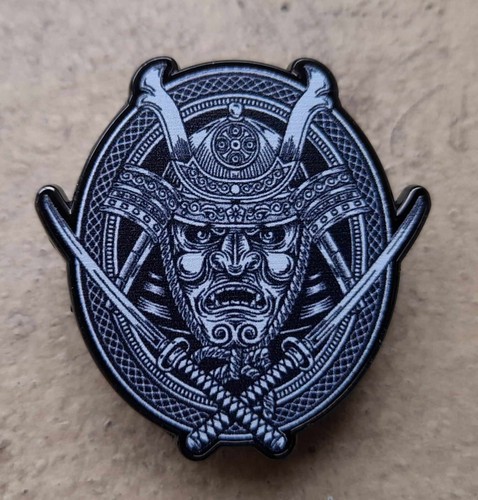 Oni mask samurai warrior metal - oni,