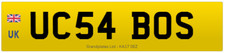 UC PRIVATE NUMBER PLATE UC54