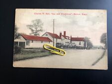 Charles W. Hall, “Sun And Whalebone” Harlow Essex Unposted Animated Street View