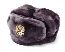 Authentic Russian Gray Ushanka