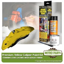 Premium Yellow Brake Caliper & Drum Paint Kit For Proton Gloss Finish
